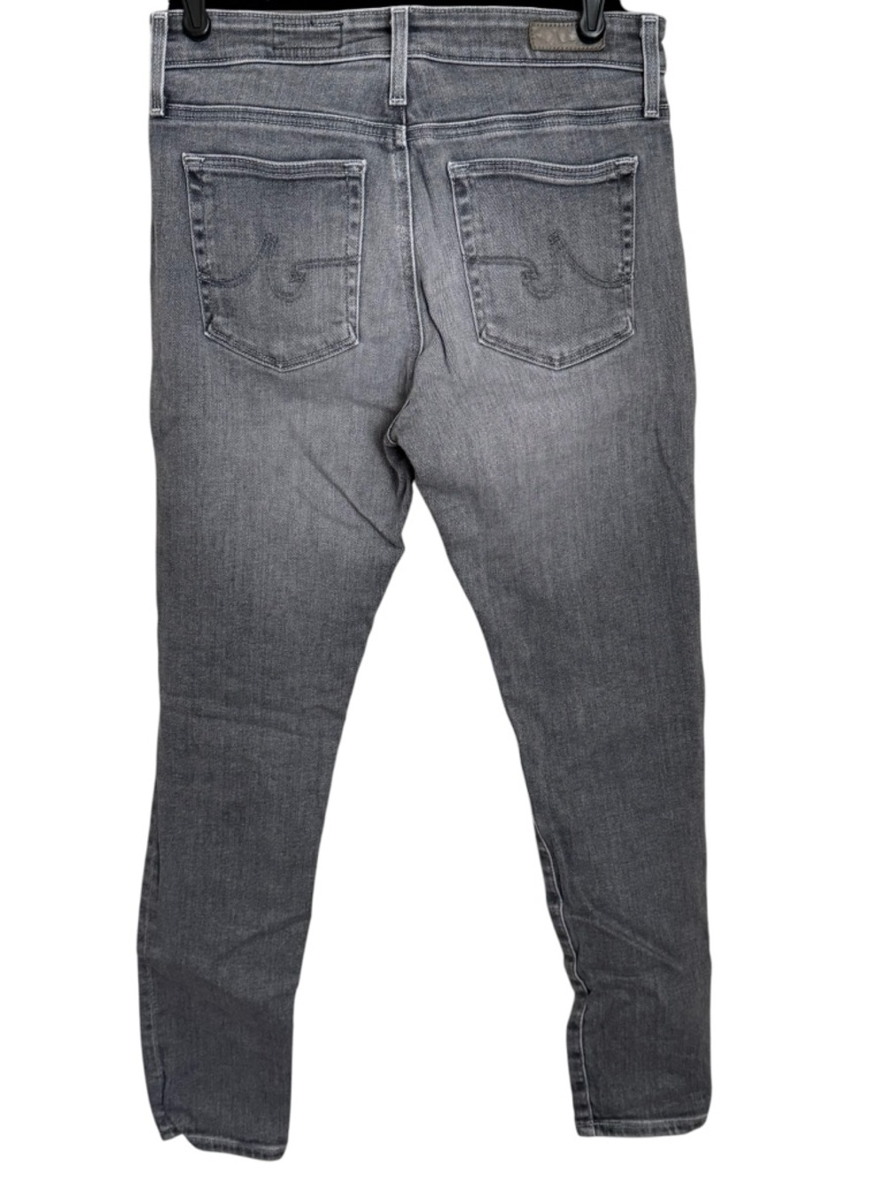 AG Adriano Goldschmied Farrah Ankle High Rise Skinny Jeans Gray Wash Sz 27R - Picture 3 of 4